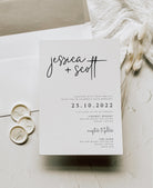 Ascot Wedding Invitation Template  Wedding Invitation THE SUNDAE CREATIVE