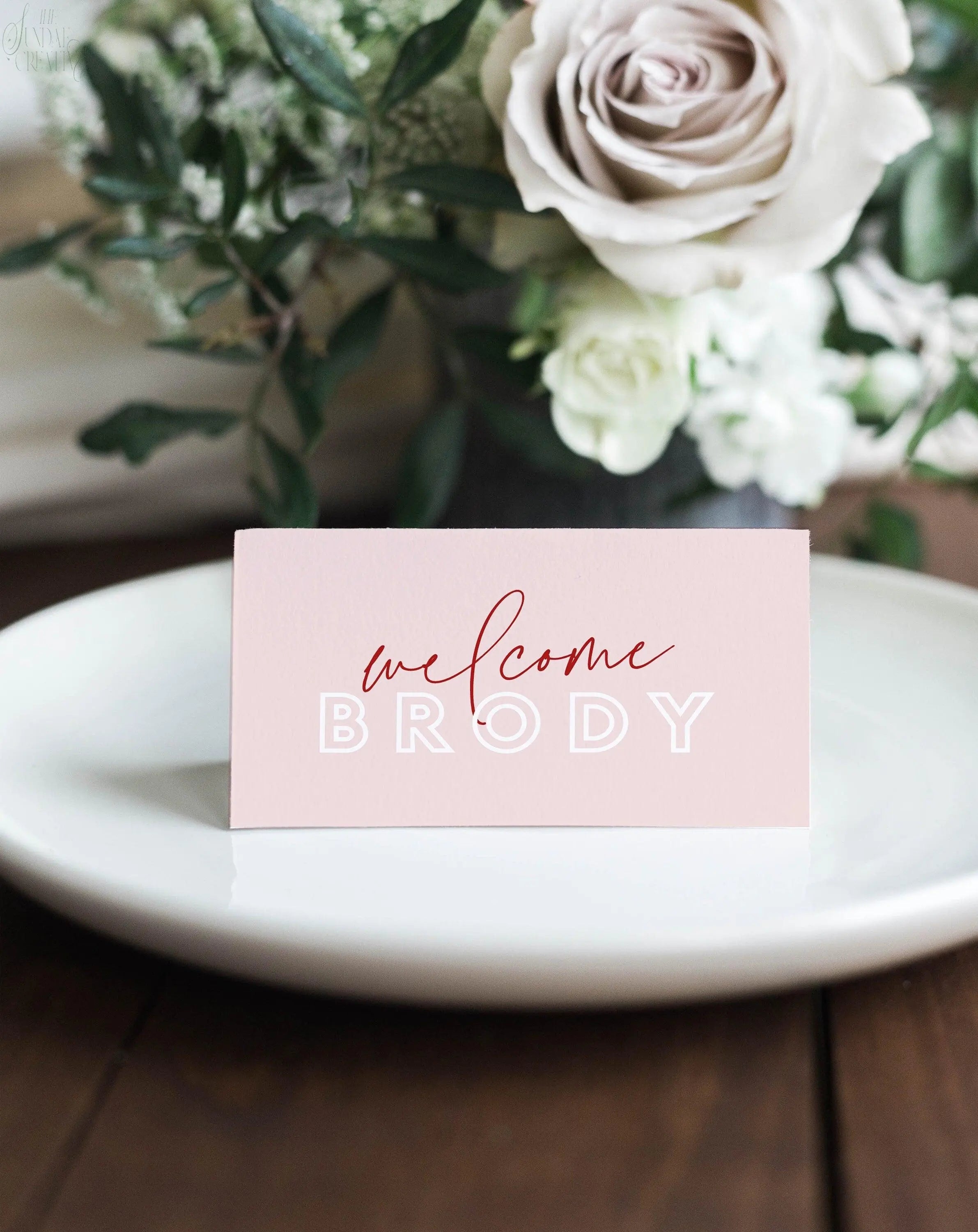 Placecards - Brody - THE SUNDAE CREATIVE