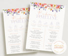 Wedding Timeline Ella - THE SUNDAE CREATIVE