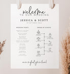 Wedding Welcome Sign Ascot - THE SUNDAE CREATIVE