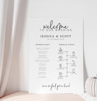 Wedding Welcome Sign Ascot - THE SUNDAE CREATIVE