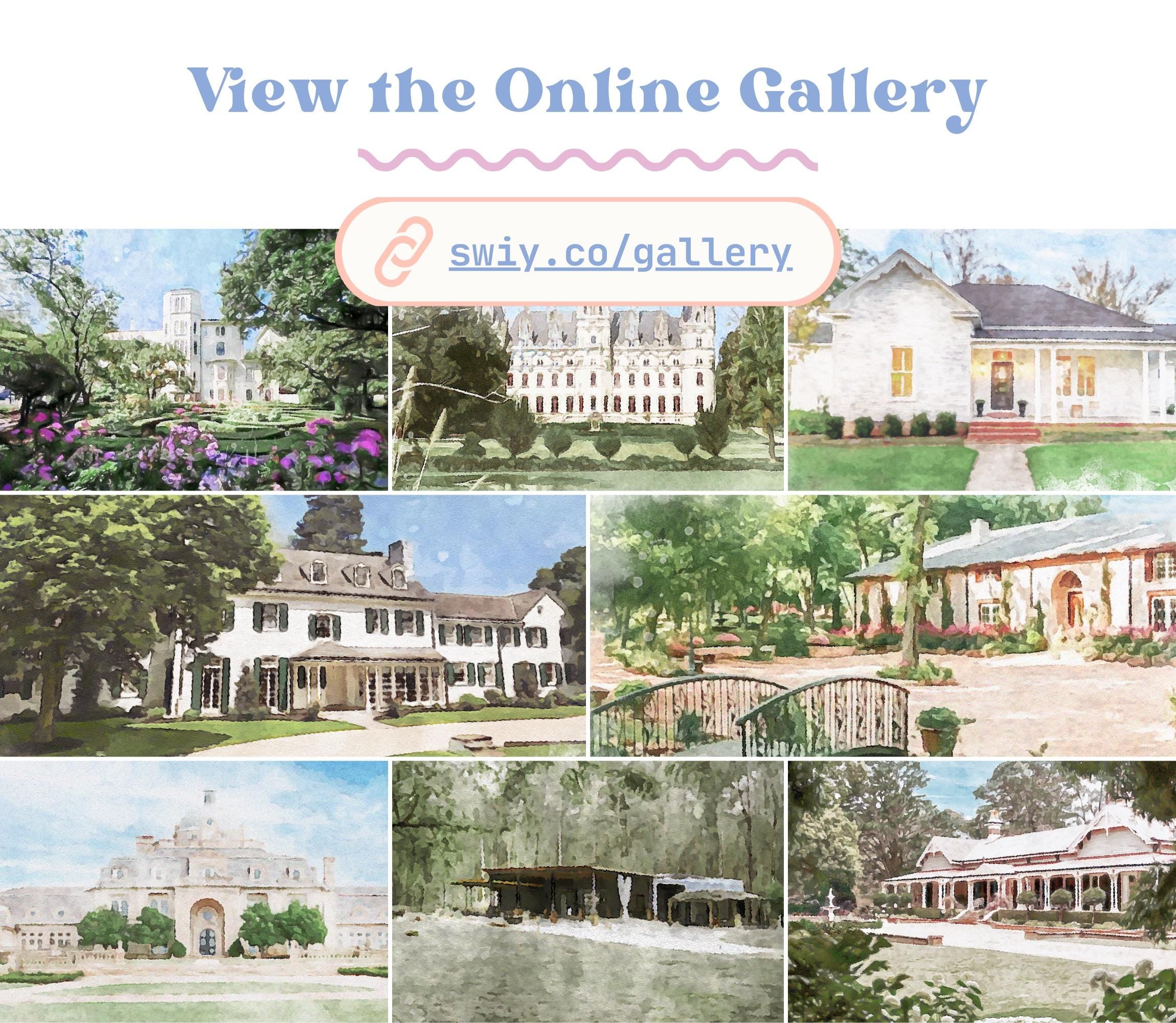 ADD ON - Intensive Image Editing Request, Major Editing for Custom Digital Watercolour Wedding Venue Illustration