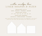 Wedding Envelope Liner Illustration, Digital Watercolor Invitation Envelope template, Digital Download, PNG JPEG Format