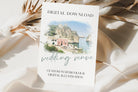 Custom Watercolour Wedding Venue Illustration .mws_apo_generated .The Sundae Creative