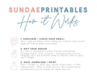 Pink Red Bridal Shower Game Bundle - Brody - The Sundae Creative
