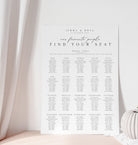 Wedding Seating Plan Highgate .Wedding Seating Plan .The Sundae Creative