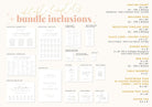 Wedding Reception Bundle - Haze - The Sundae Creative