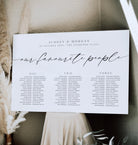 Banquet Seating Plan Audrey .Wedding Seating Plan .The Sundae Creative