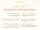 Eleni Wavey Placecard Template - The Sundae Creative