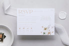 Floral Wedding RSVP Card - Wilde - The Sundae Creative