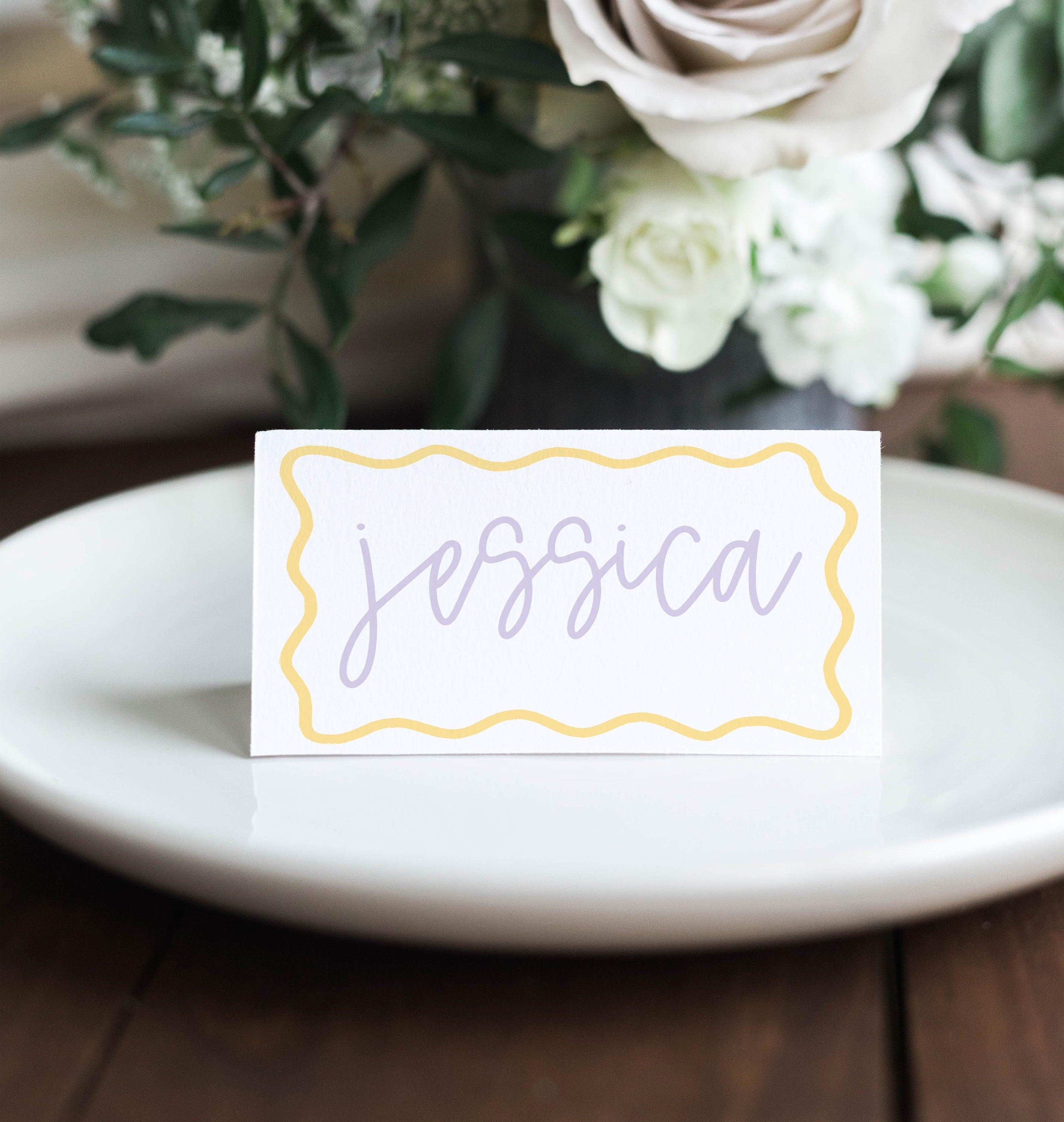 Placecards - Eleni - The Sundae Creative