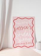 Bridal Shower Welcome Sign - Eleni - The Sundae Creative