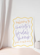 Bridal Shower Welcome Sign - Eleni - The Sundae Creative