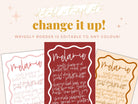 Guest Name Menu - Eleni - The Sundae Creative