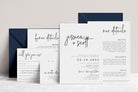 Ascot Wedding invitation .Wedding Invitation .The Sundae Creative