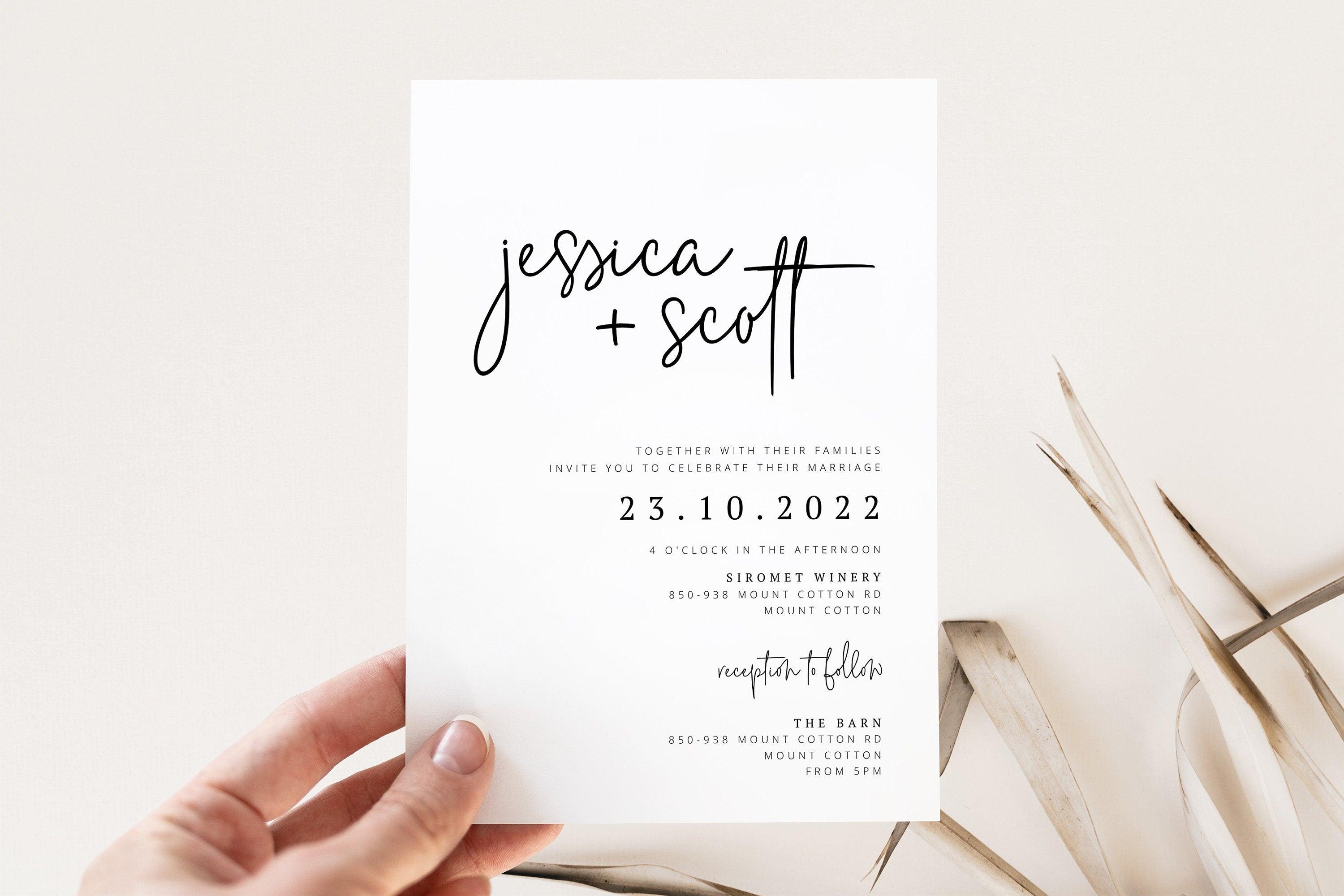 Ascot Wedding invitation .Wedding Invitation .The Sundae Creative