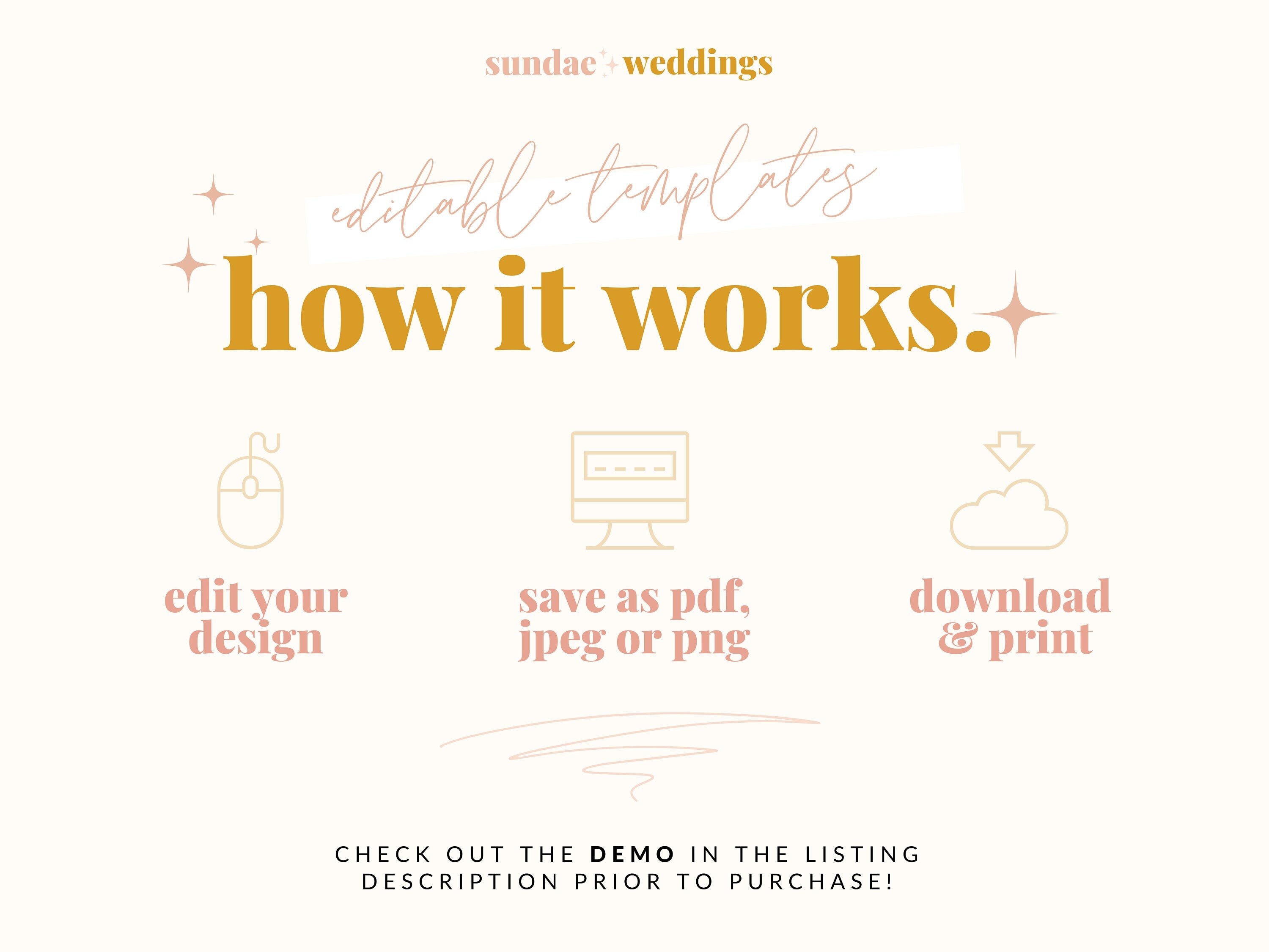 Alphabetical Seating Chart Bribie .Wedding Seating Plan .The Sundae Creative