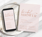 Minnie Bridal Shower Invitation .Bridal Shower Invitation .The Sundae Creative