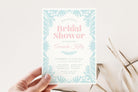 Retro bridal shower invitation Bessie .Bridal Shower Invitation .The Sundae Creative