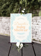 Art Deco Baby Shower Welcome Sign - Bessie - The Sundae Creative