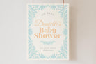 Art Deco Baby Shower Welcome Sign - Bessie - The Sundae Creative