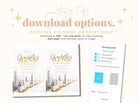 Gold Coast Hens Weekend invitation - Soriée - The Sundae Creative