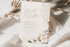 Chloe Wedding Invitation Template .Wedding Invitation .The Sundae Creative