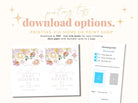 Baby Shower Invitation - Ruby - The Sundae Creative