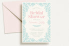 Retro bridal shower invitation Bessie .Bridal Shower Invitation .The Sundae Creative