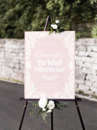 Art Deco Bridal Shower Welcome Sign - Bessie - The Sundae Creative