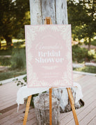 Art Deco Bridal Shower Welcome Sign - Bessie - The Sundae Creative