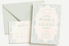 Bessie Wedding Invitation Set .Wedding Invitation .The Sundae Creative