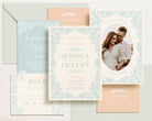 Bessie Vintage Wedding Invitation Suite .Wedding Invitation .The Sundae Creative