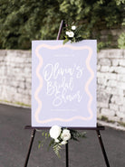 Bridal Shower Welcome Sign - Polly - The Sundae Creative