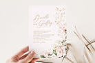 Chloe Wedding Invitation Template .Wedding Invitation .The Sundae Creative