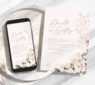 Chloe Digital SMS Wedding Invitation .Digital Wedding Invitation .The Sundae Creative