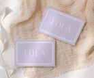 Bella Lilac Wedding Placecard - The Sundae Creative