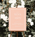 Bella Bridal Shower Welcome Sign - The Sundae Creative