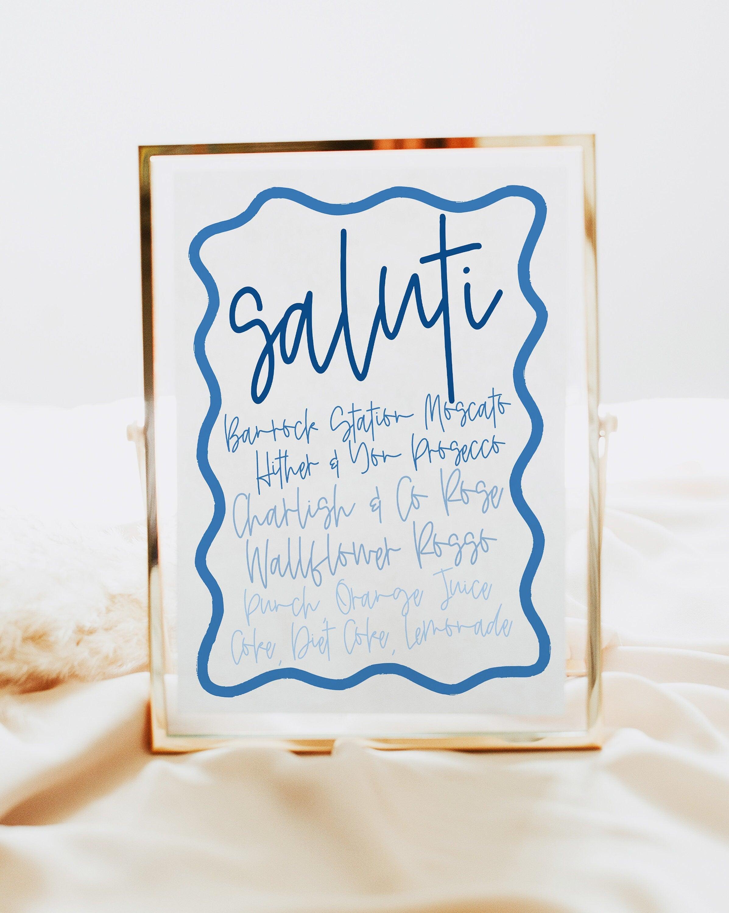 Eleni Drinks Sign Template - The Sundae Creative