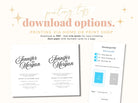 Sofia Modern Wedding Invitation Suite .Wedding Invitation .The Sundae Creative