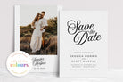 Sofia Photo Wedding Invitation .Wedding Invitation .The Sundae Creative