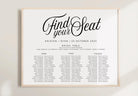 Sofia Wedding Banquet Seating .Wedding Seating Plan .The Sundae Creative