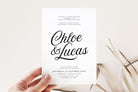 Sofia QR Wedding Invitation .Wedding Invitation .The Sundae Creative