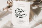 Sofia QR Wedding Invitation .Wedding Invitation .The Sundae Creative