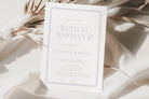 Bella Bridal shower Invitation template - The Sundae Creative