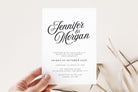 Sofia Wedding Invitation .Wedding Invitation .The Sundae Creative