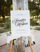 Sofia Wedding Welcome Sign - The Sundae Creative