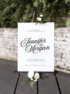 Sofia Wedding Welcome Sign - The Sundae Creative