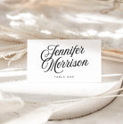 Modern Wedding Place Card Template - Sofia - The Sundae Creative