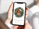 Holly Digital Christmas Photo Template - The Sundae Creative